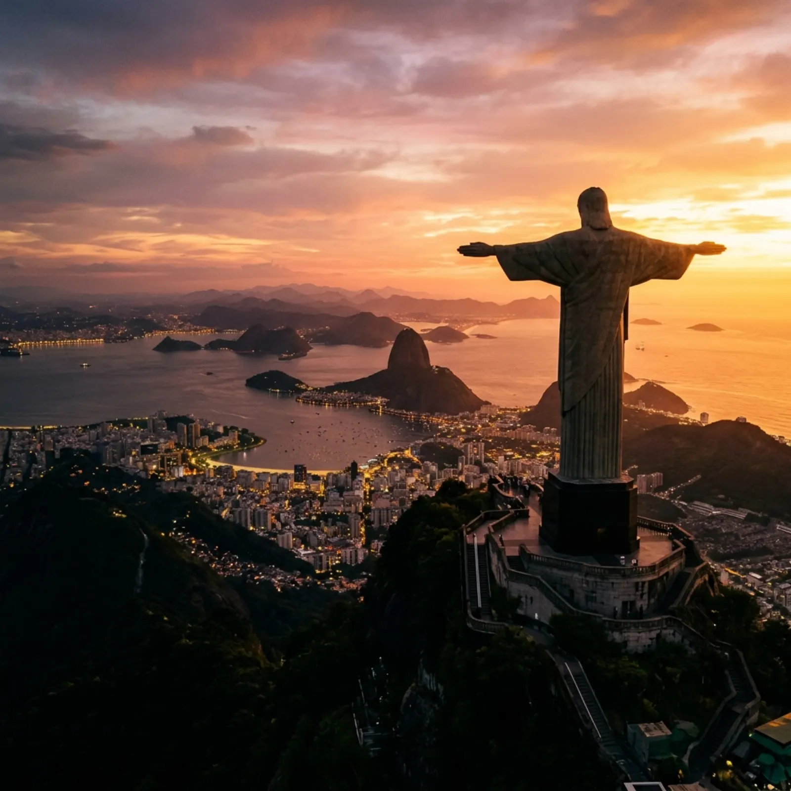 Scenic view of BRAZIL