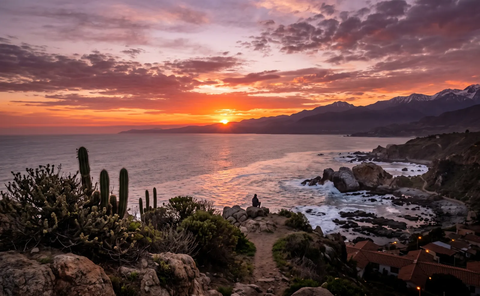 Scenic view of CHILE
