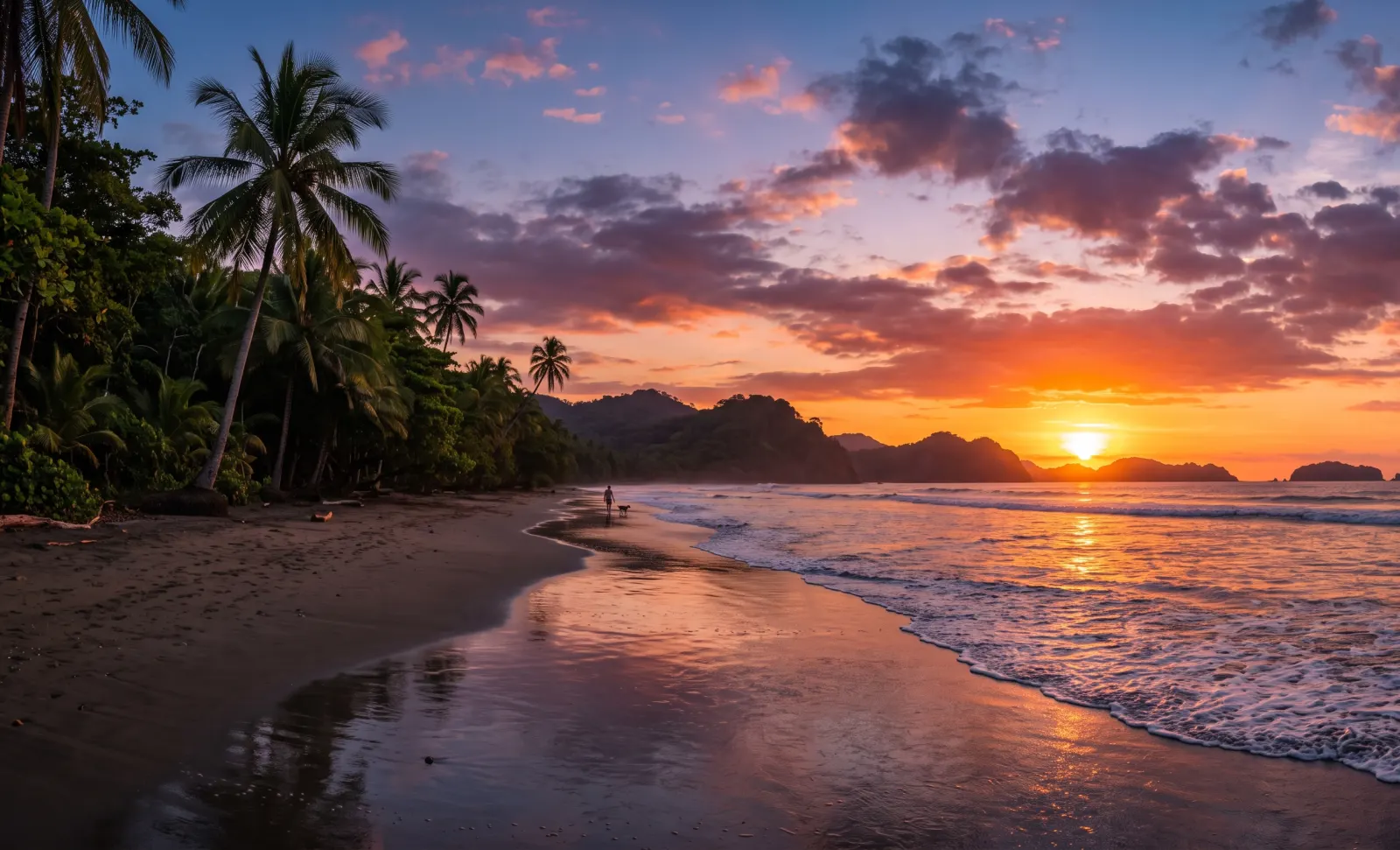 Scenic view of COSTA RICA