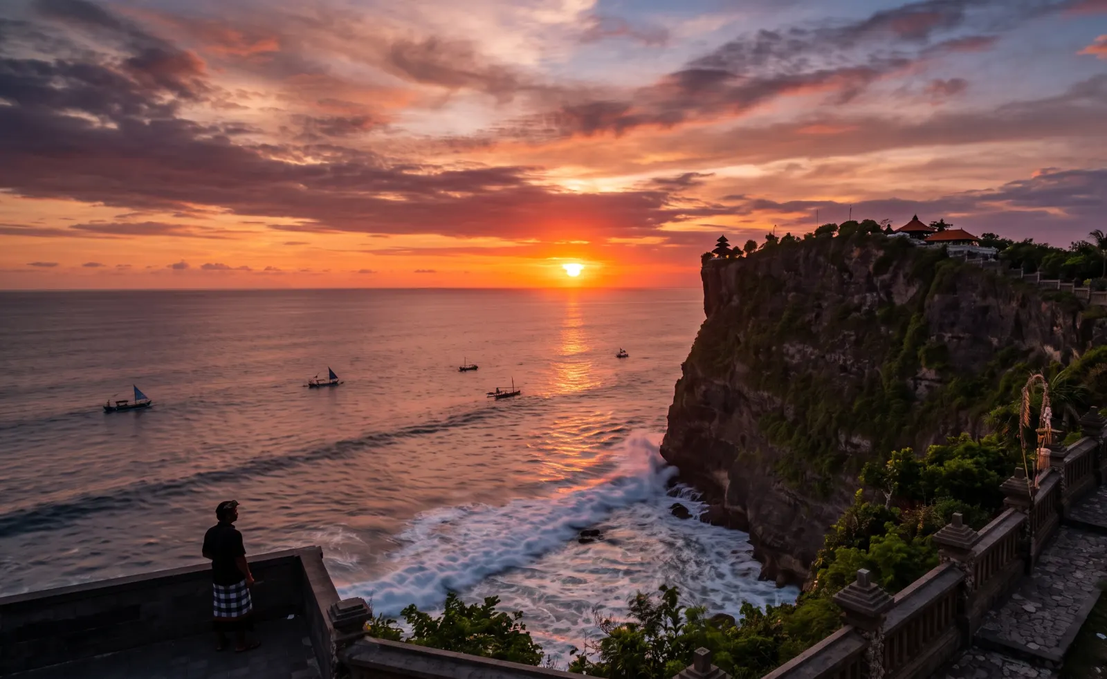 Scenic view of INDONESIA