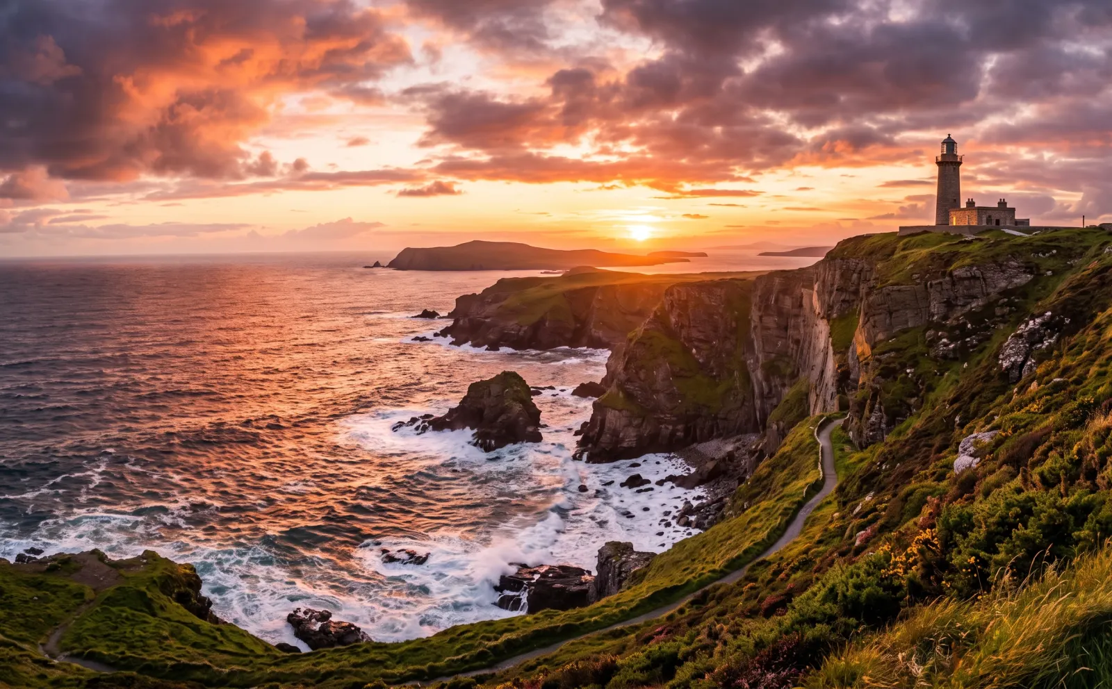 Scenic view of IRELAND