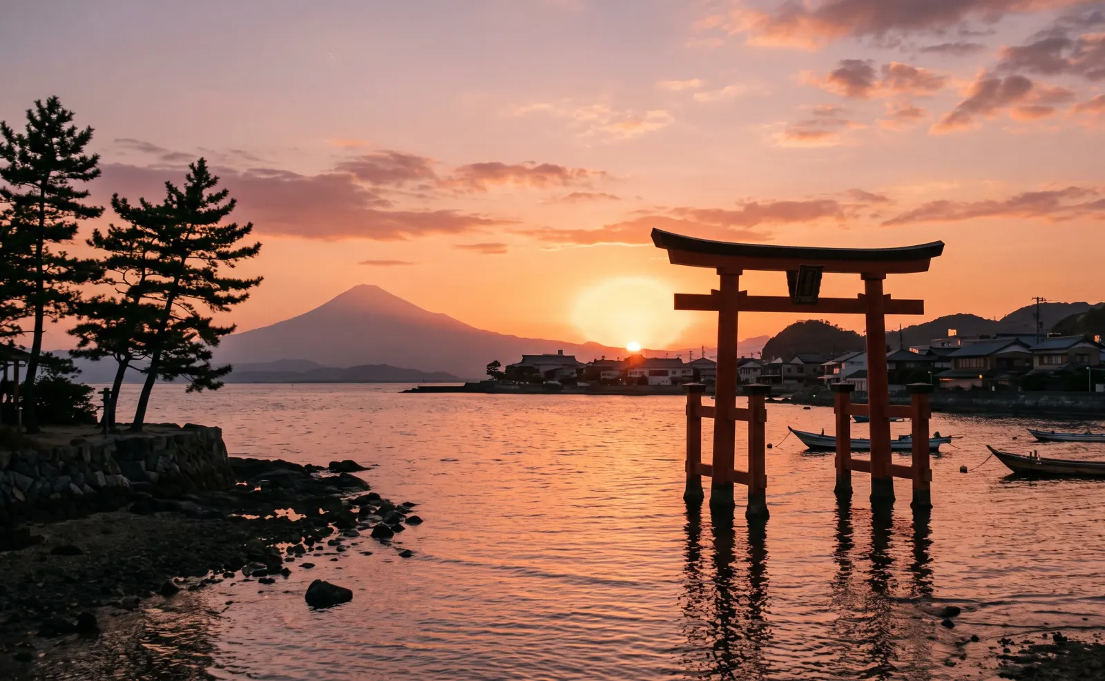 Scenic view of JAPAN