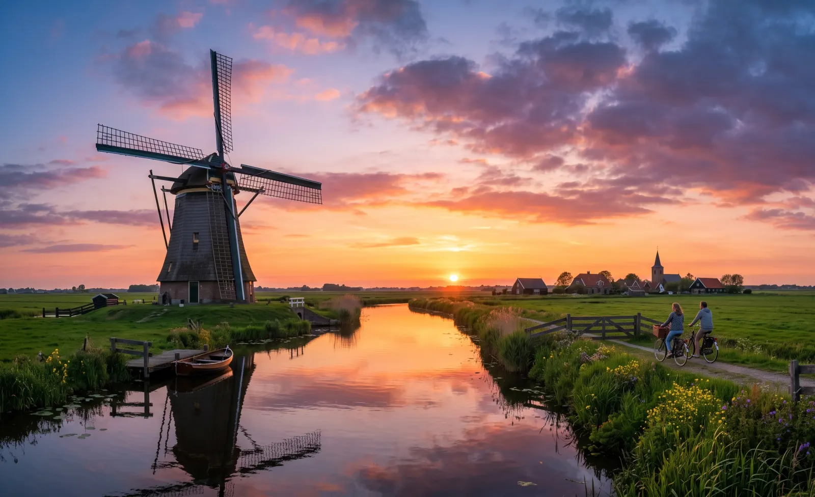 Scenic view of NETHERLANDS