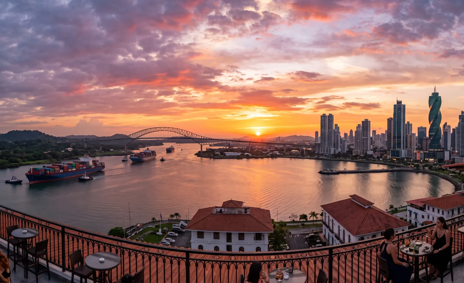 Scenic view of PANAMA
