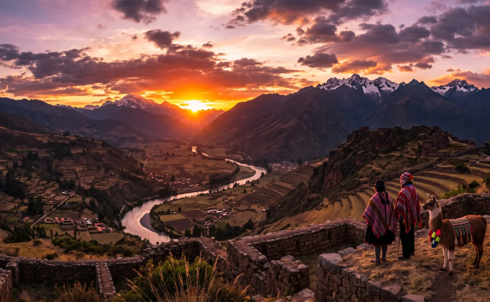 Scenic view of PERU