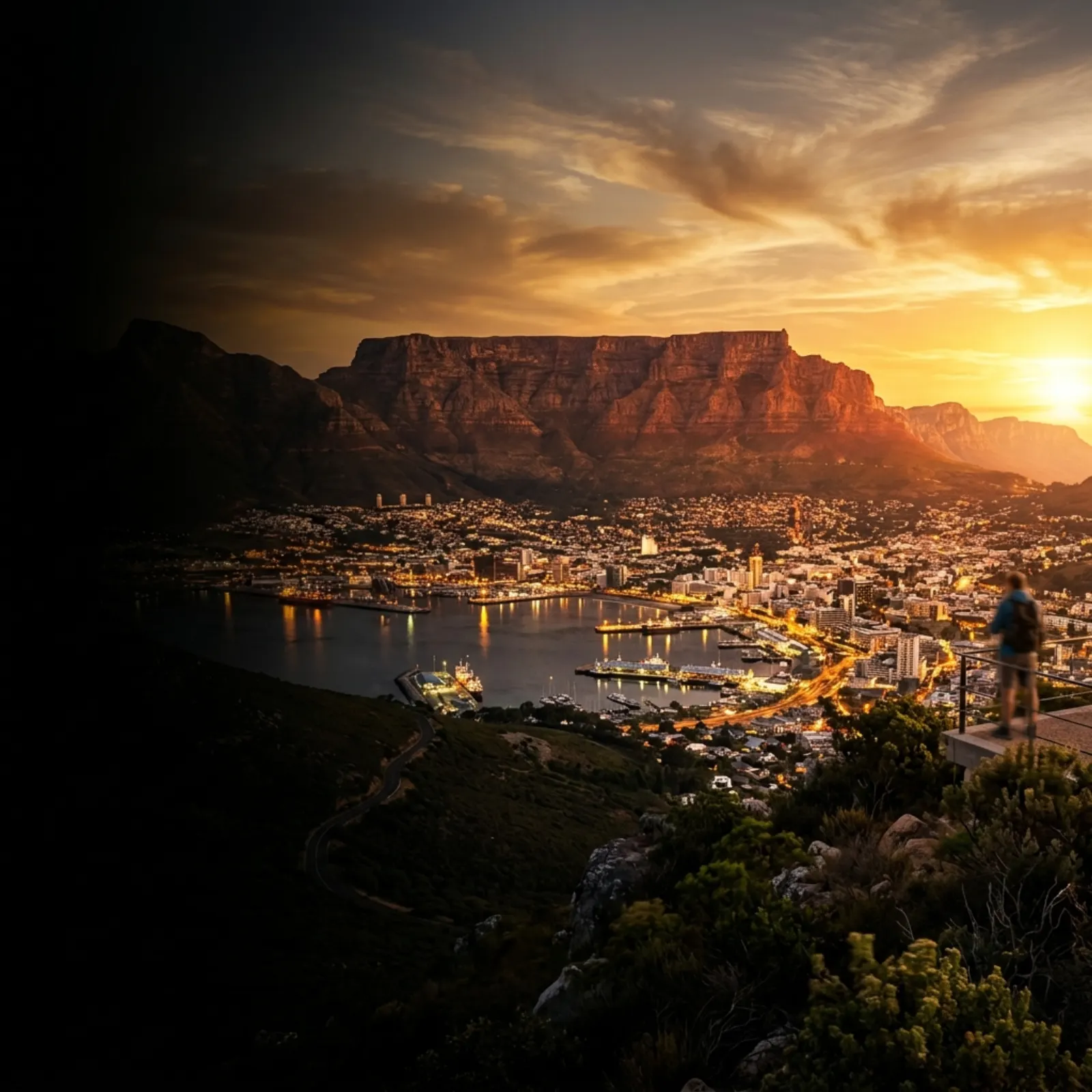 Scenic view of SOUTH AFRICA