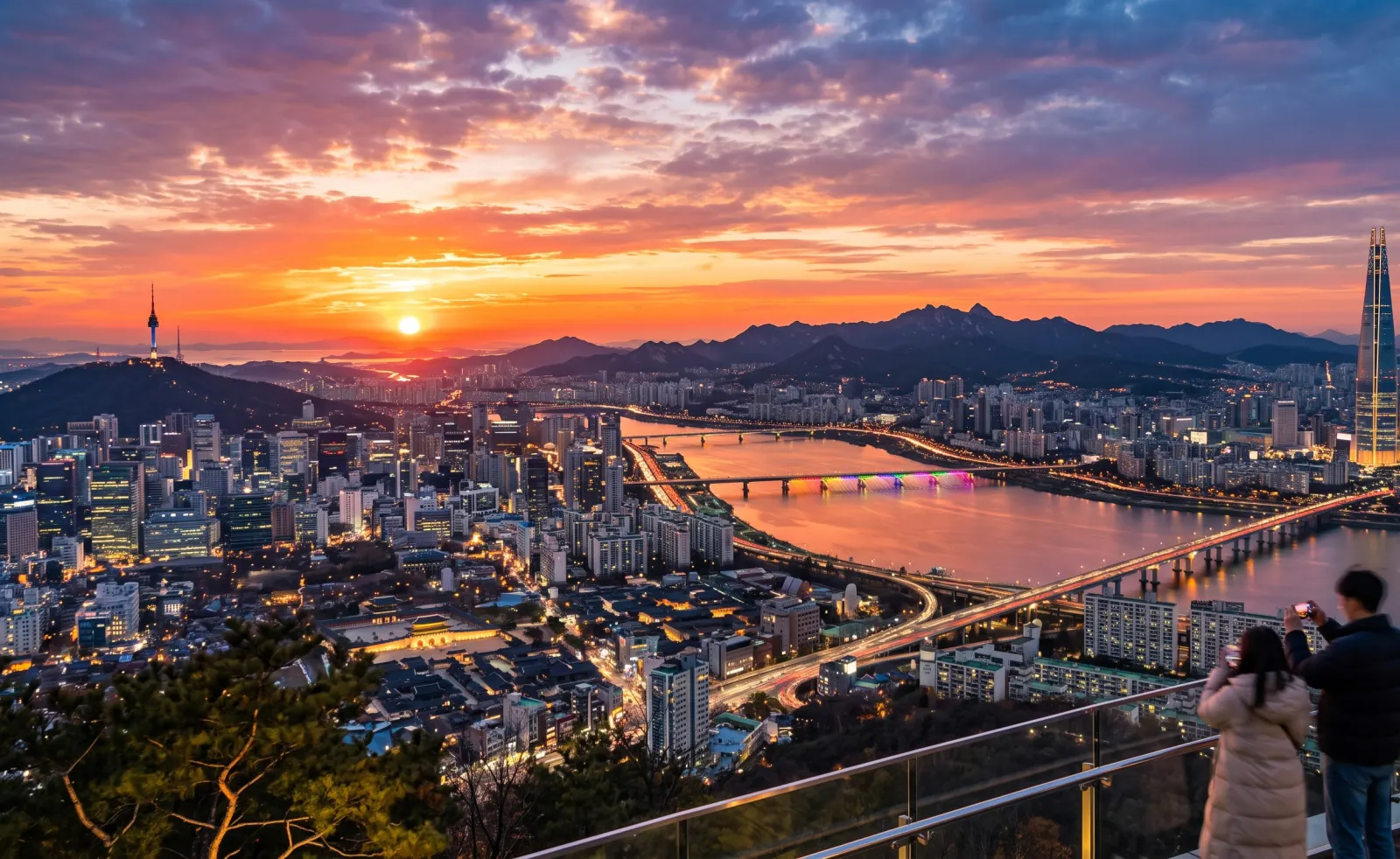 Scenic view of SOUTH KOREA