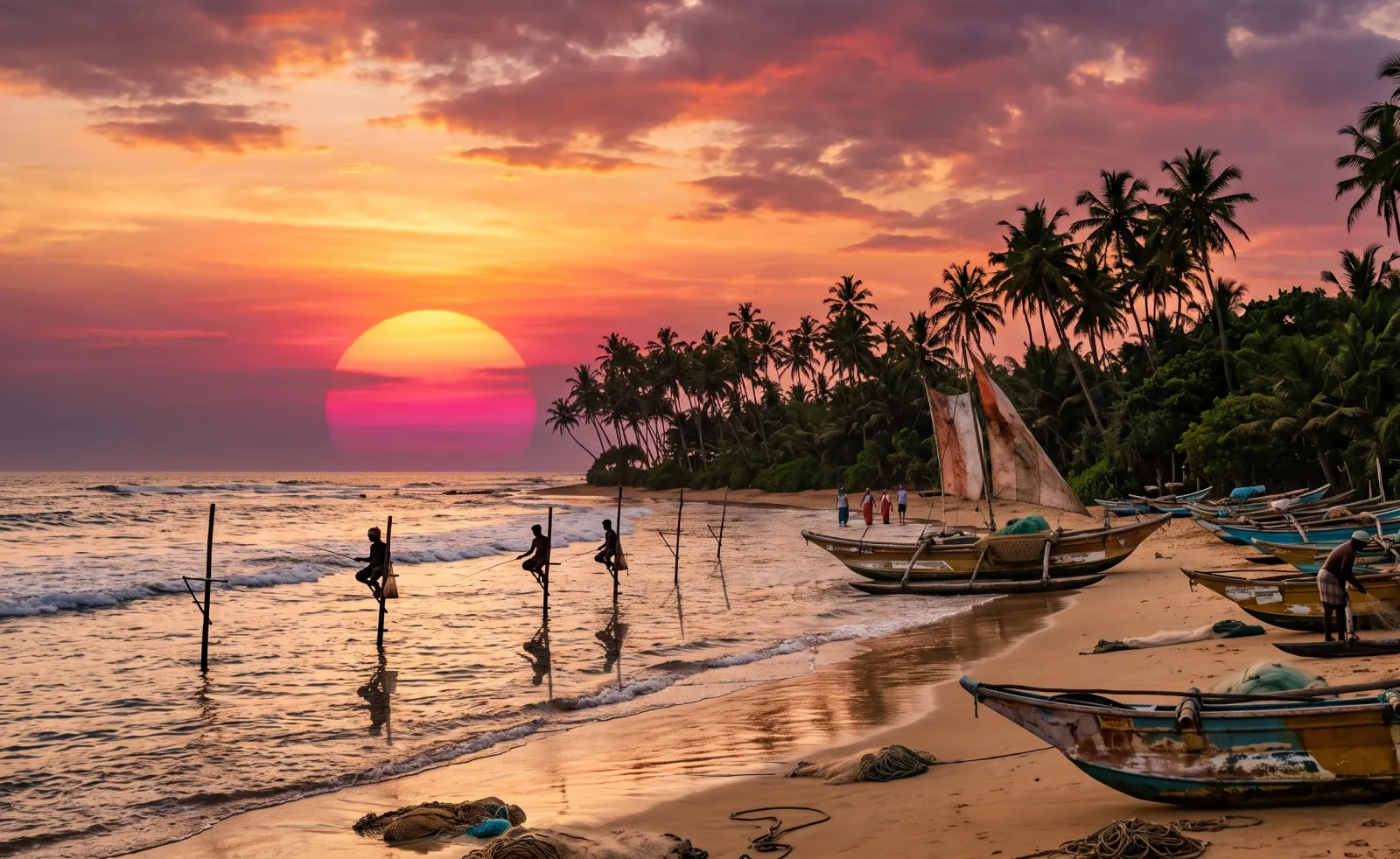 Scenic view of SRI LANKA