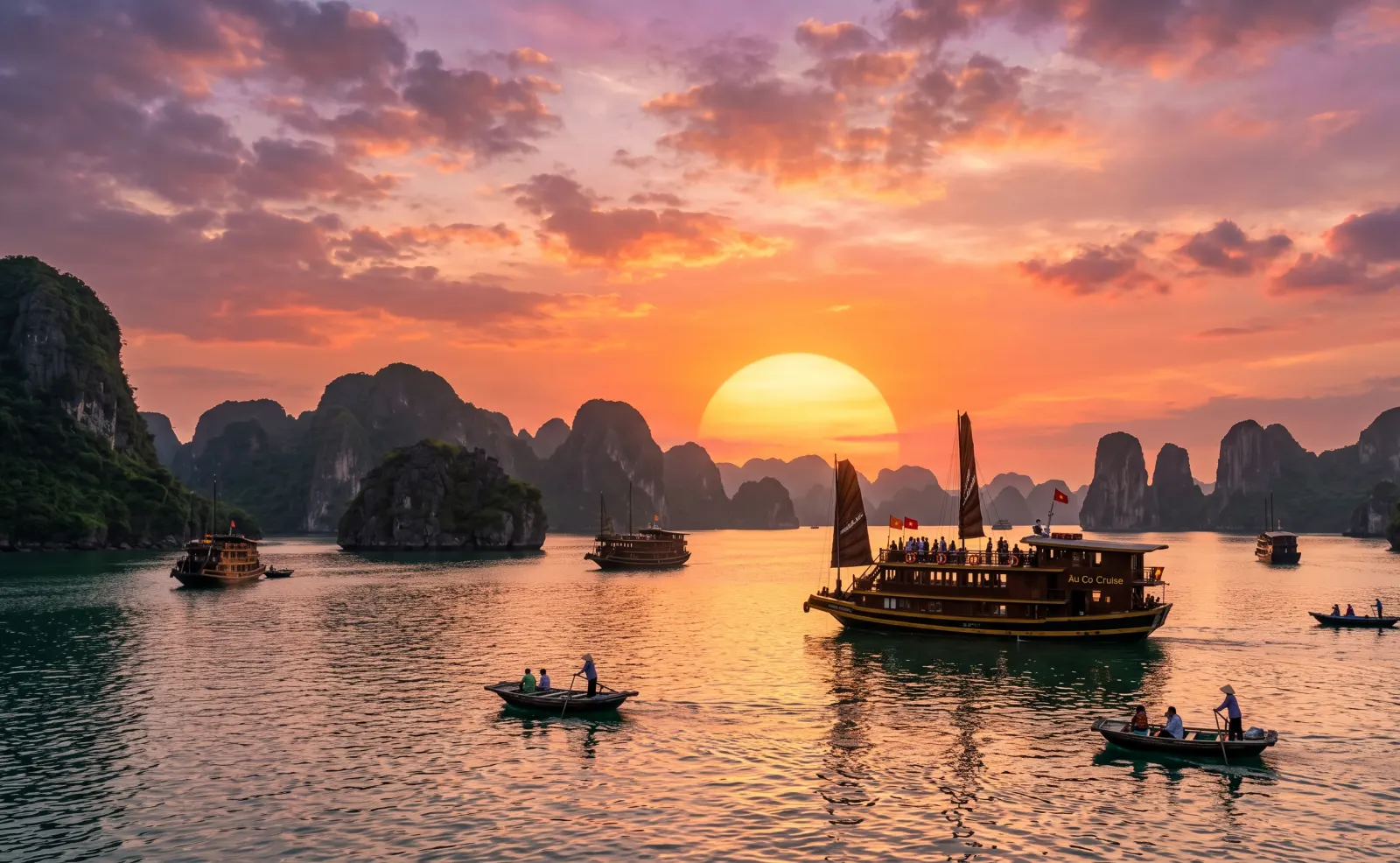 Scenic view of VIETNAM
